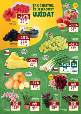 akční leták BILLA 20.8.2025-26.8.2025