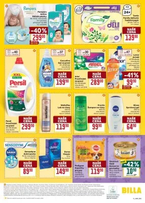 akční leták BILLA 20.8.2025-26.8.2025