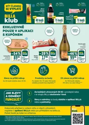 akční leták BILLA 20.8.2025-26.8.2025