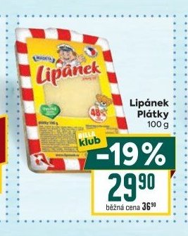 Lipánek Plátky