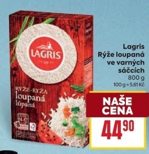 Rýže loupaná Lagris