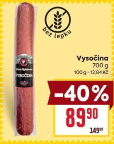 Salám Vysočina Pejskar