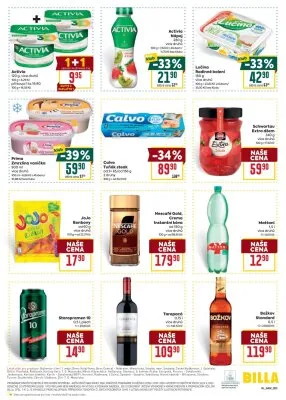 akční leták BILLA 20.8.2025-26.8.2025