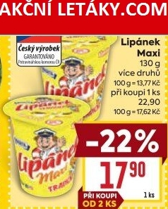 Dezert Lipánek Madeta