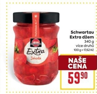 Džem výběrový Extra Schwartau