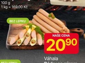 Váhala Párky se sýrem