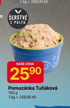 Pomazánka Tuňáková