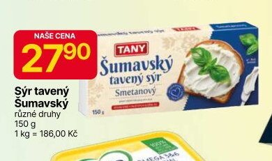 Sýr tavený Šumavský