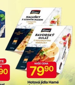 Hotová jídla Hamé