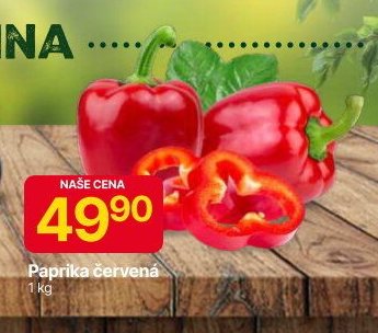 Paprika červená