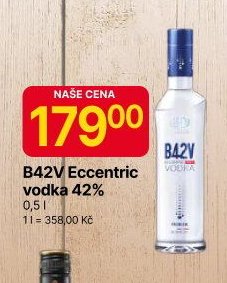 B42V Eccentric vodka 42%