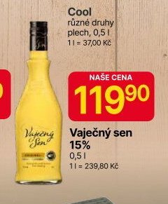 Vaječný sen 15%