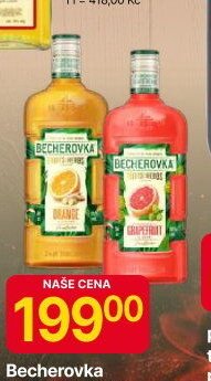 Becherovka Orange&Ginger 20%, Grapefruit&Hops 20%