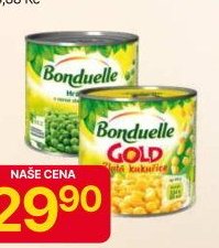 Kukuřice, hrášek Bonduelle