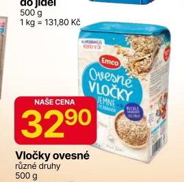 Vločky ovesné Emco