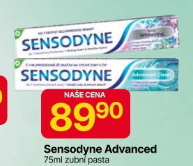 Pasty na zuby Advanced Sensodyne