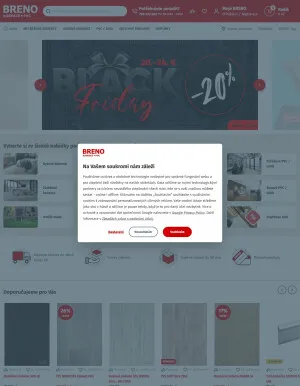 akční leták Breno koberce 20.8.2025-26.8.2025