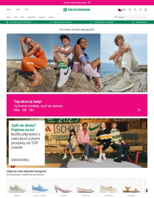 akční leták DEICHMANN 20.8.2025-26.8.2025