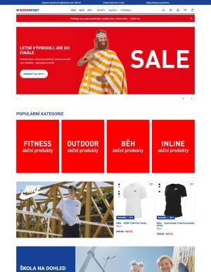 akční leták Intersport 20.8.2025-26.8.2025