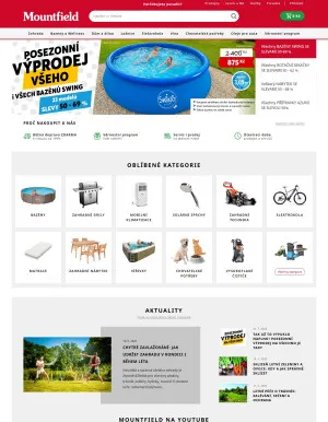 akční leták Mountfield 20.8.2025-26.8.2025