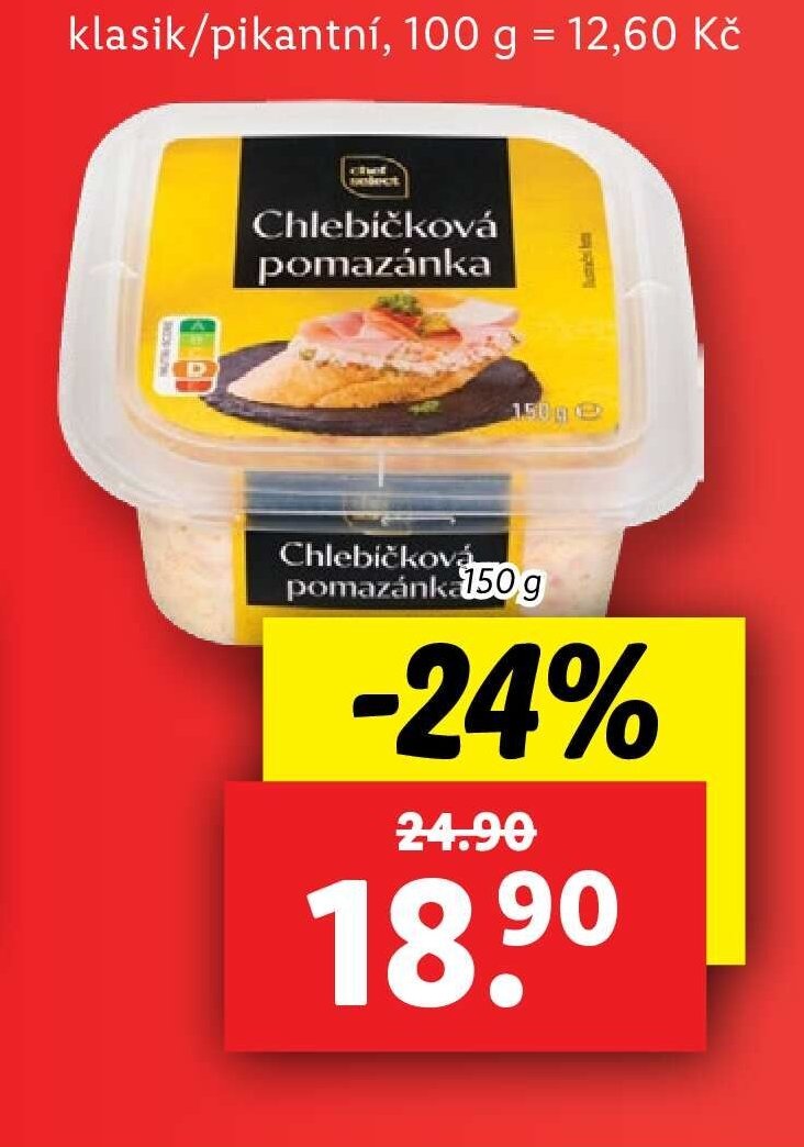 Pomazánka chlebíčková