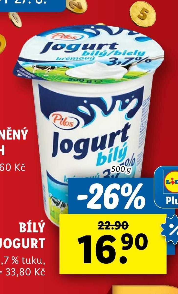 Pilos Bílý jogurt