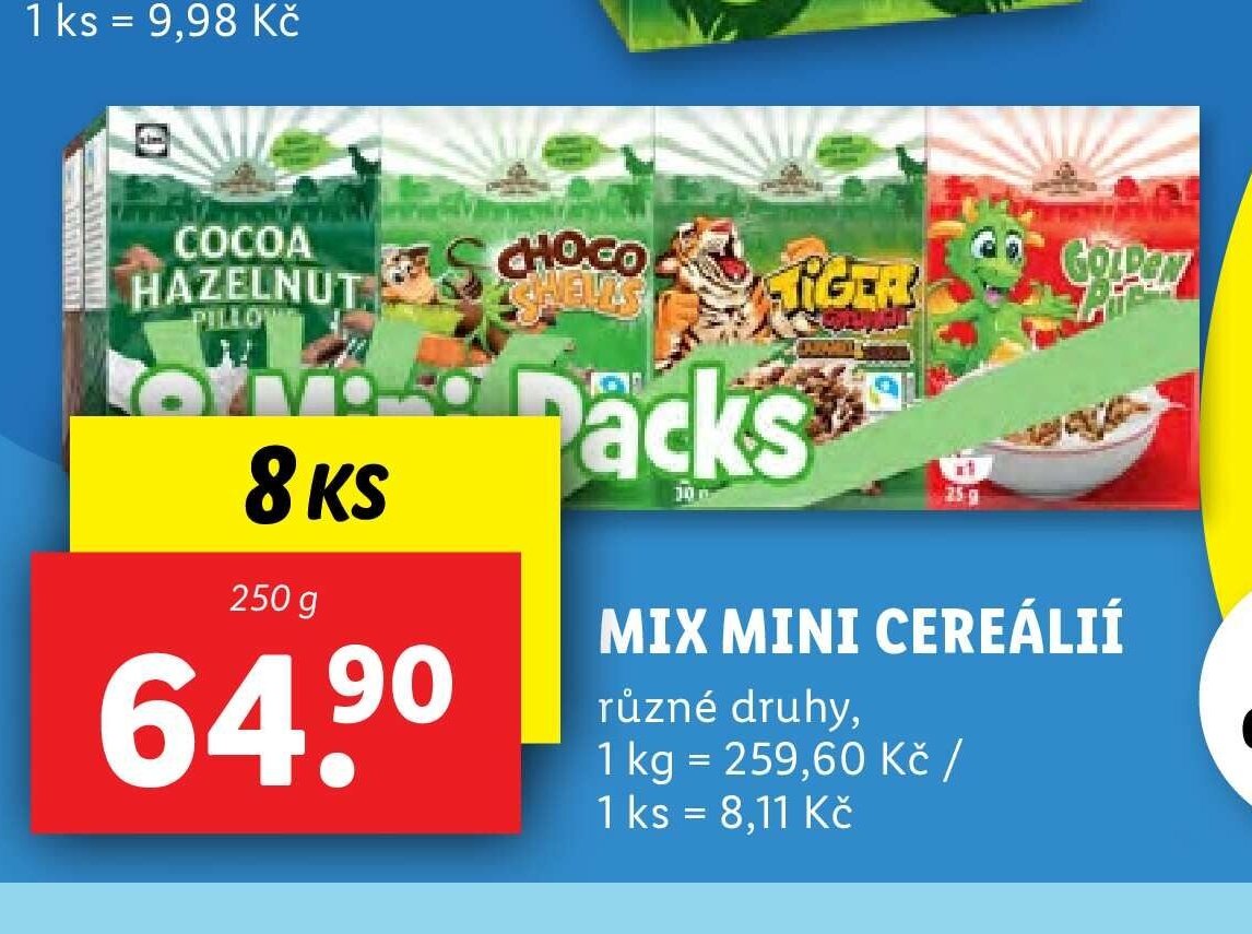 Mix mini cereálií