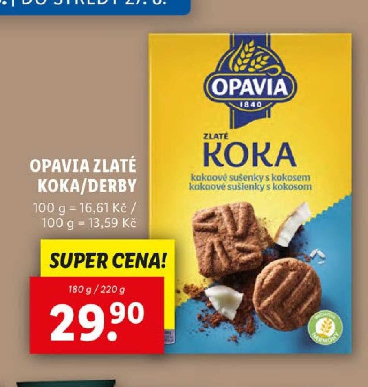 OPAVIA ZLATÉ KOKA/DERBY