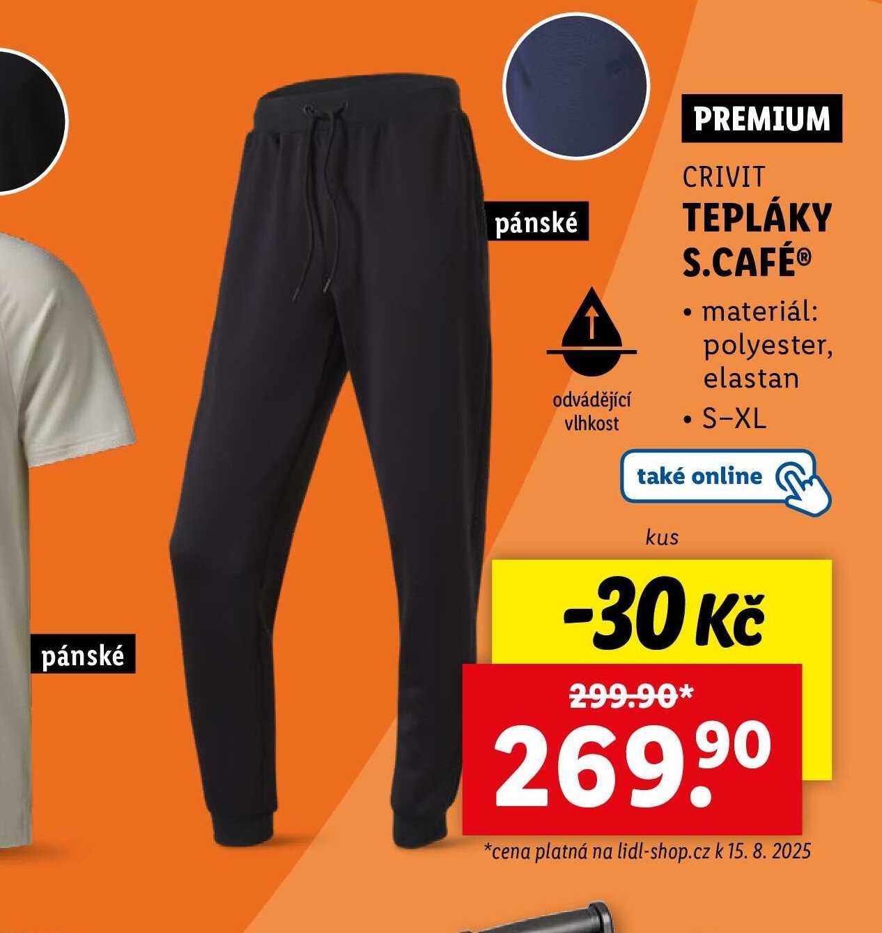 CRIVIT Tepláky S.Café®