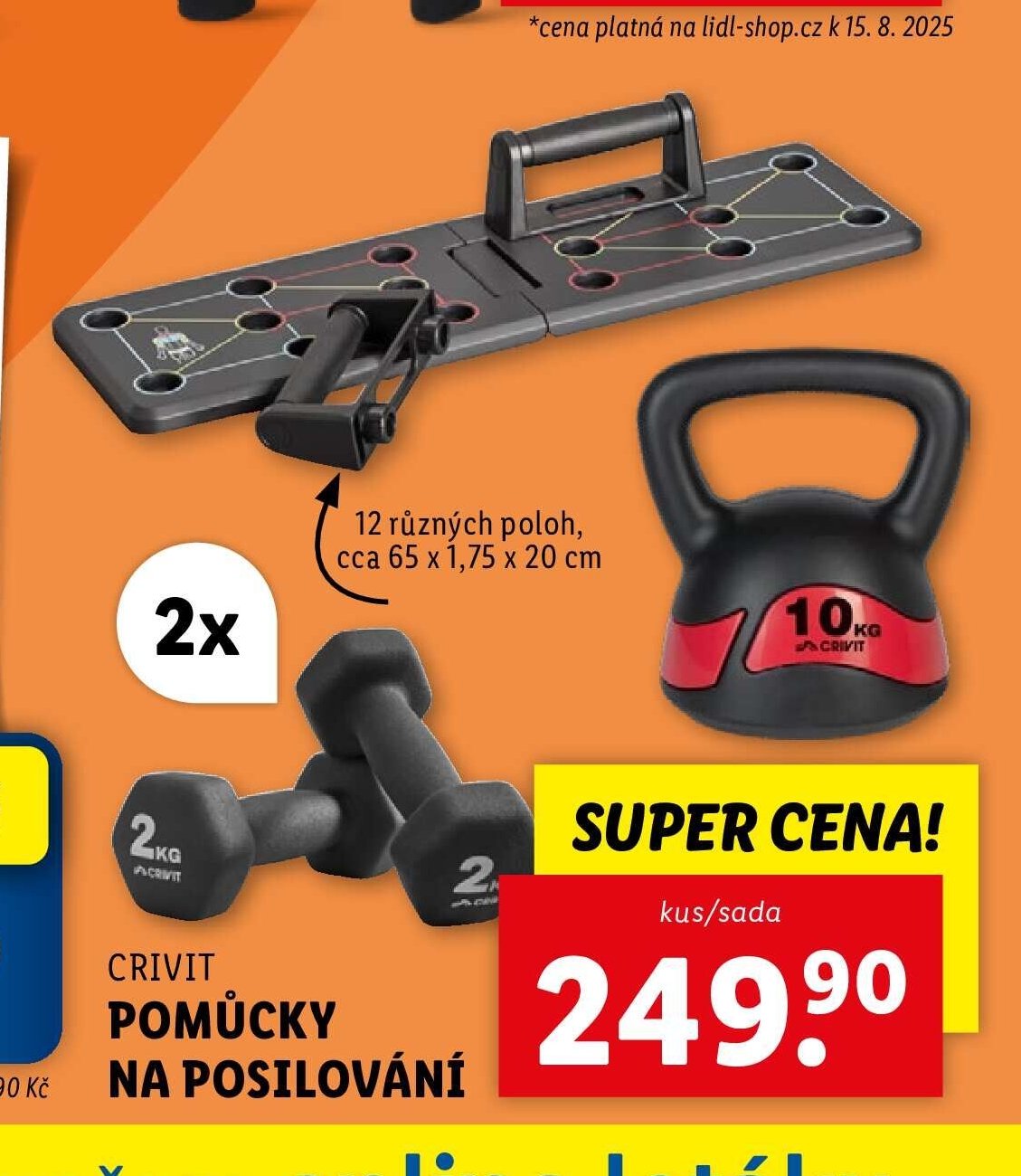CRIVIT Pomůcky na posilování
