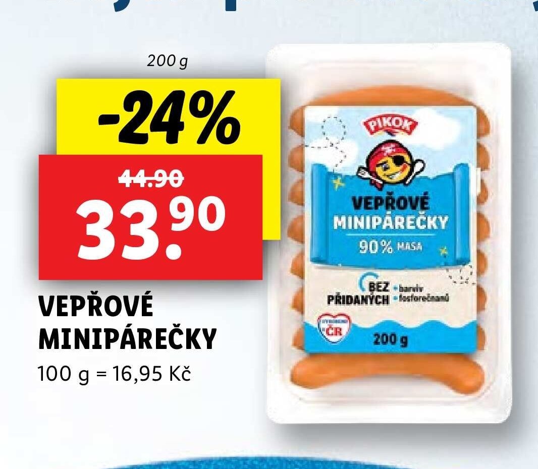 VEPŘOVÉ MINIPÁREČKY