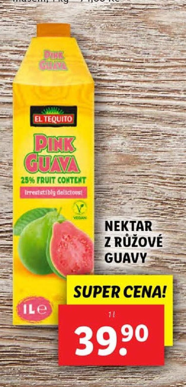 NEKTAR Z RŮŽOVÉ GUAVY