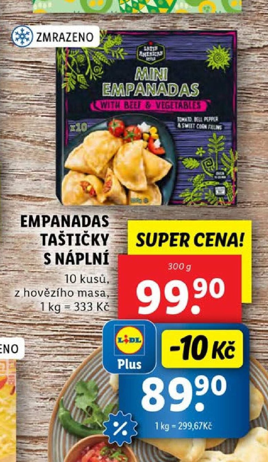 Empanadas taštičky s náplní