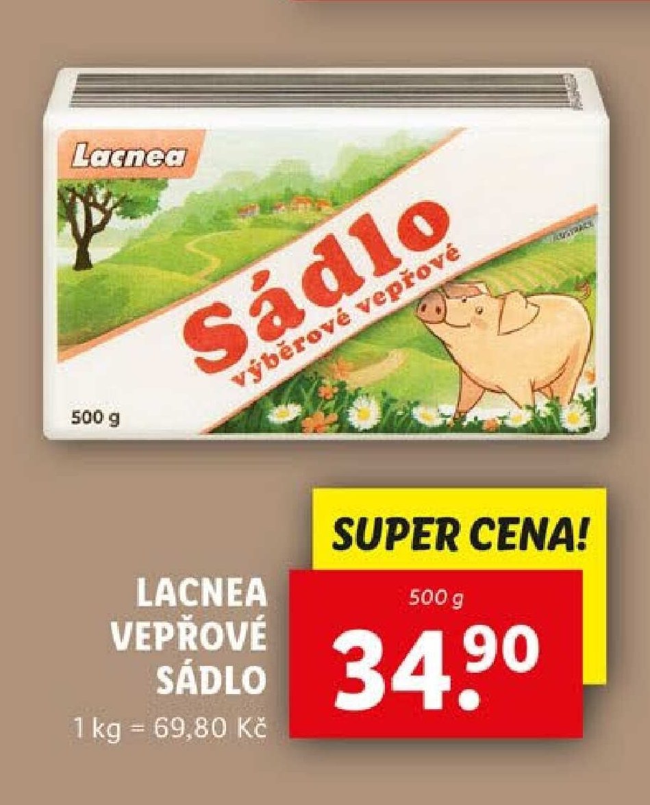Lacnea vepřové sádlo