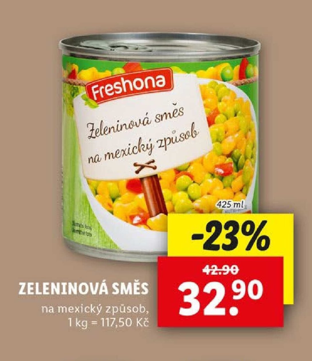 Freshona Zeleninová směs na mexický způsob