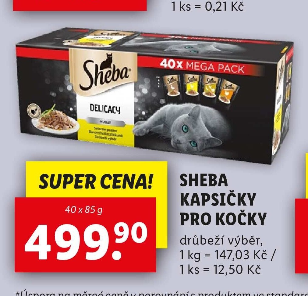 Sheba kapsičky pro kočky