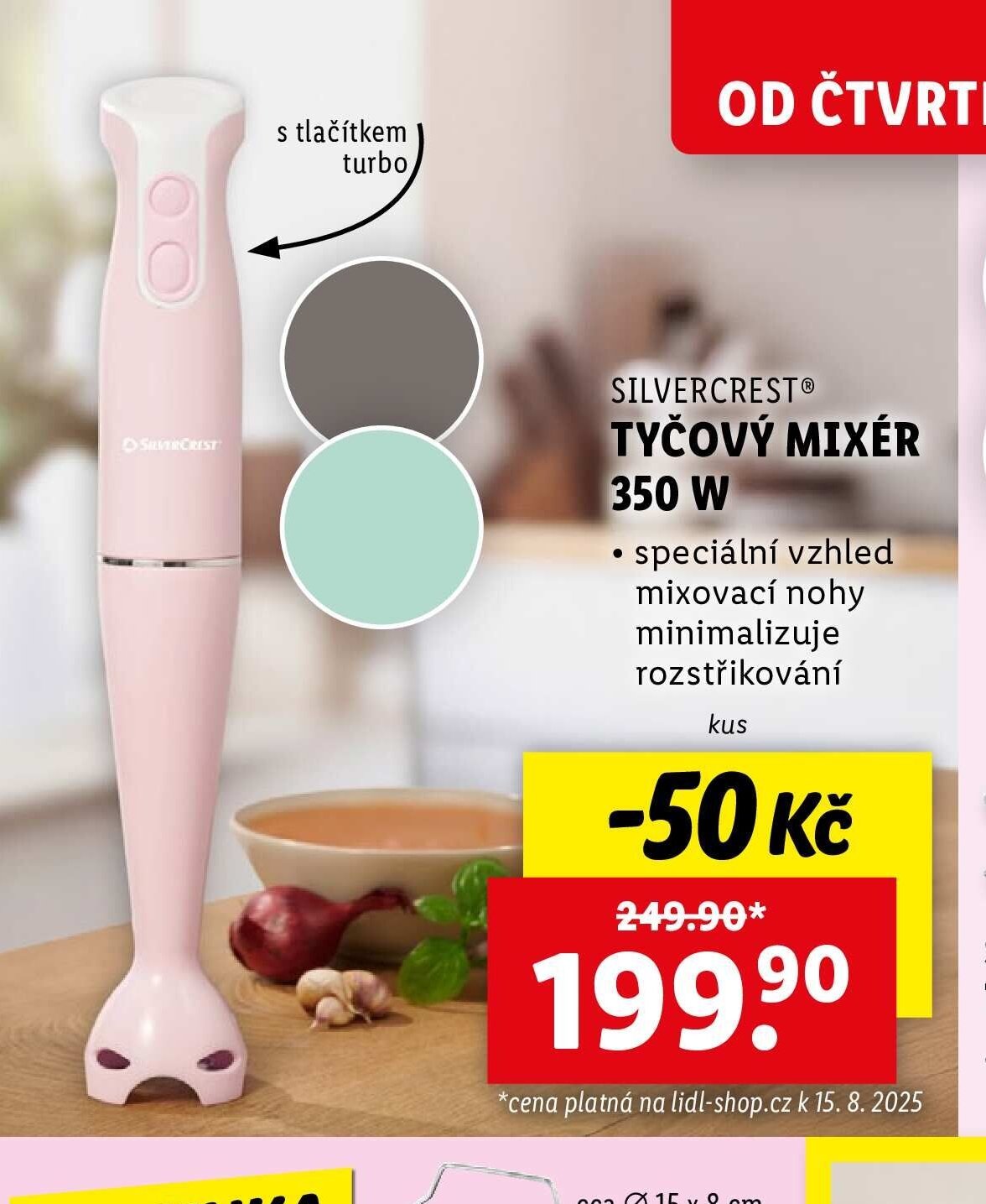SILVERCREST® TYČOVÝ MIXÉR 350 W