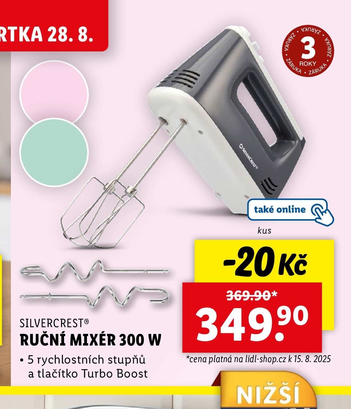 SILVERCREST® RUČNÍ MIXÉR 300 W