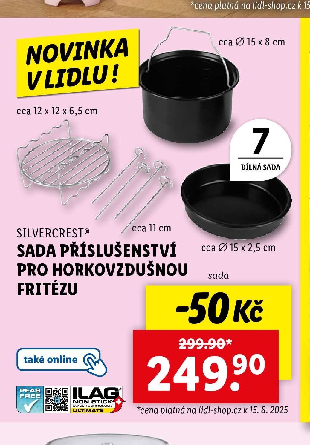 SILVERCREST® SADA PŘÍSLUŠENSTVÍ PRO HORKOVZDUŠNOU FRITÉZU