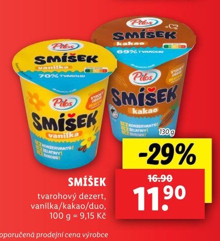 Smišek tvarohový dezert - Lidl akcniletaky.com