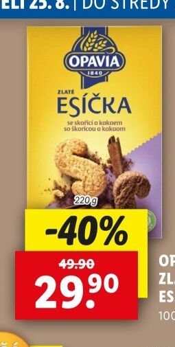 Opavia Zlaté Esíčka