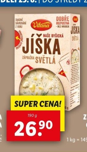 VITANA JÍŠKA