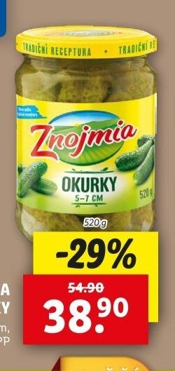 ZNOJMIA OKURKY