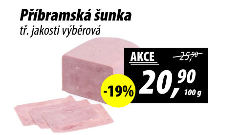 Šunka výběrová příbramská