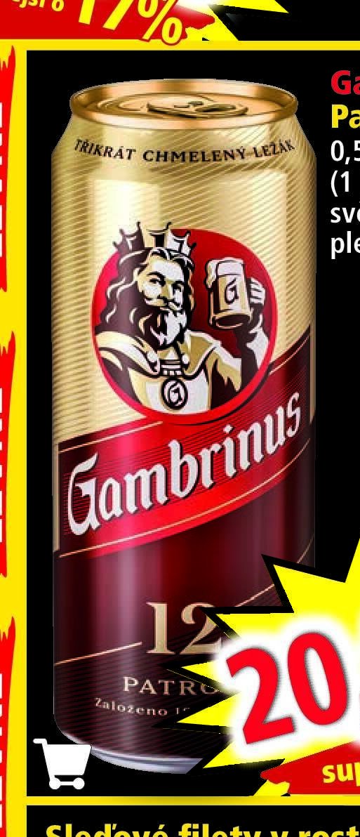 Gambrinus Patron 12