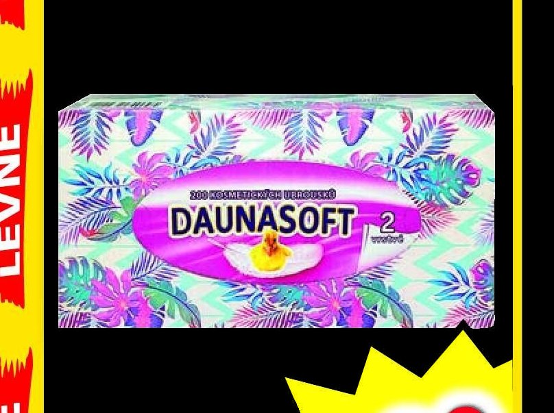 DAUNASOFT Kosmetické kapesníky