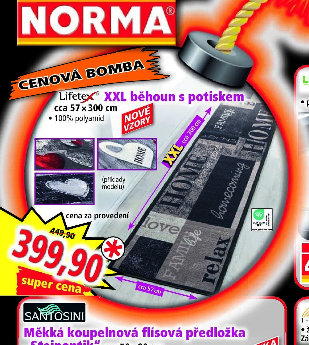 XXL běhoun s potiskem - Norma akcniletaky.com