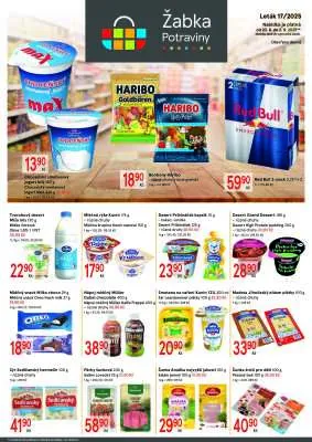 akční leták Žabka 20.8.2025-2.9.2025