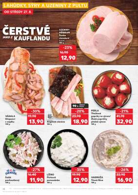 akční leták Kaufland 27.8.2025-2.9.2025