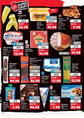 akční leták Kaufland 27.8.2025-2.9.2025